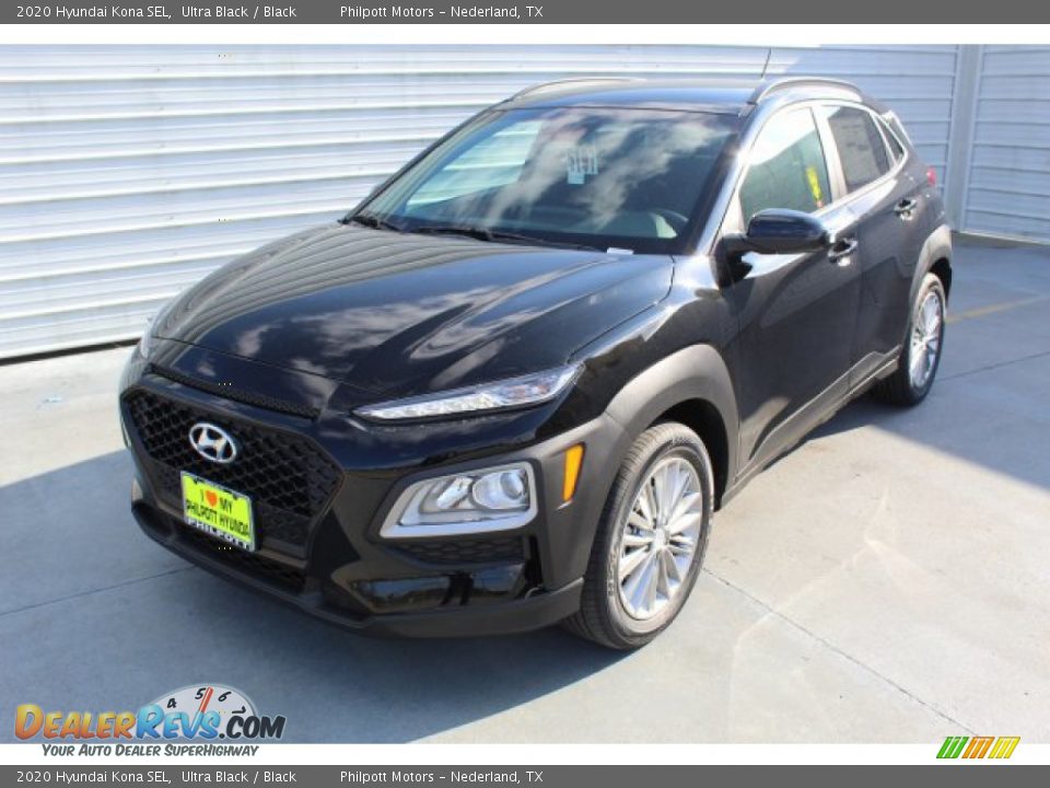 2020 Hyundai Kona SEL Ultra Black / Black Photo #4