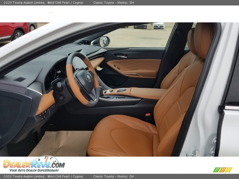 2020 Toyota Avalon Limited Wind Chill Pearl / Cognac Photo #2