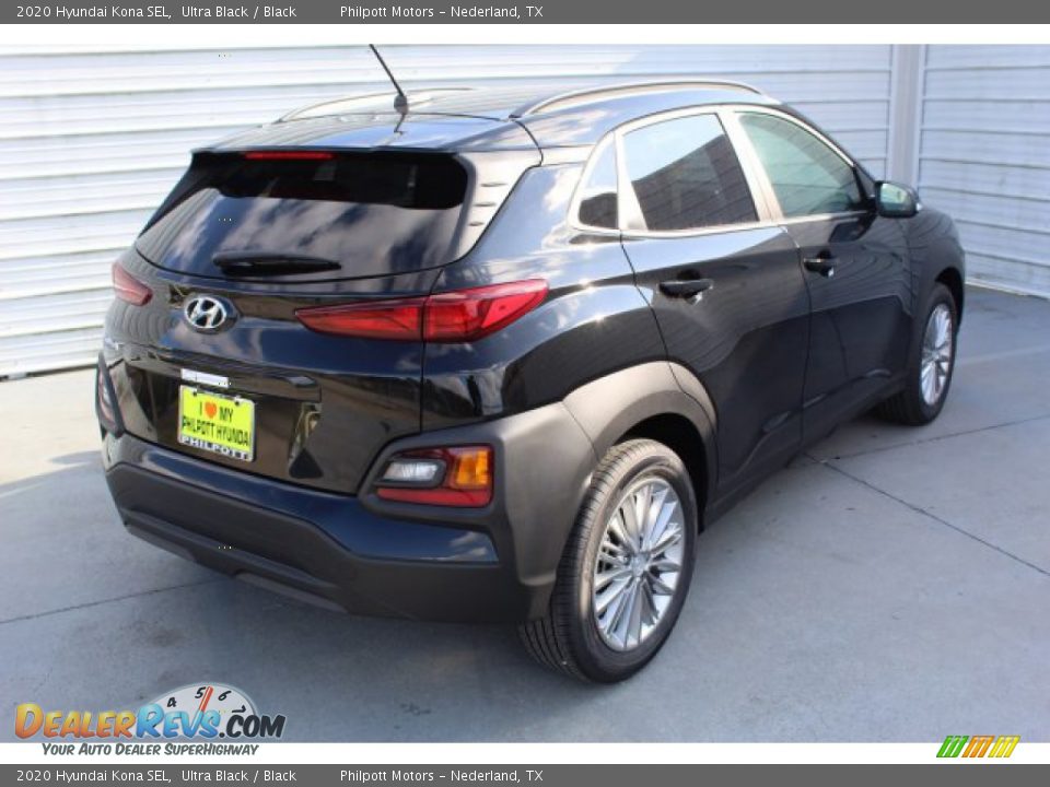 2020 Hyundai Kona SEL Ultra Black / Black Photo #8
