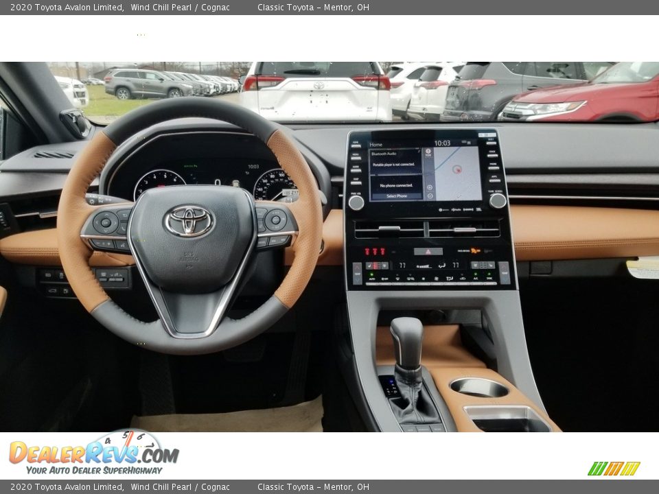 2020 Toyota Avalon Limited Wind Chill Pearl / Cognac Photo #4