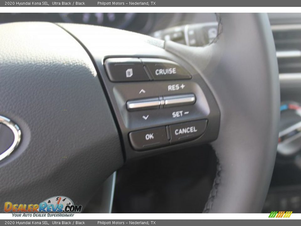 2020 Hyundai Kona SEL Ultra Black / Black Photo #12