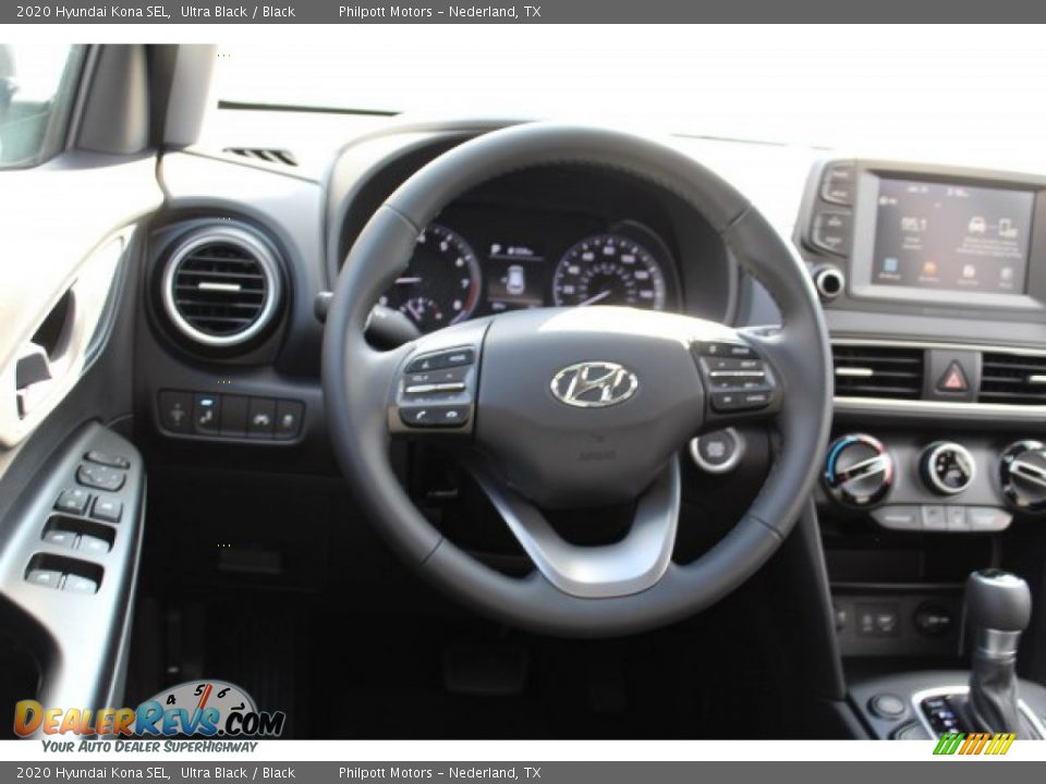 2020 Hyundai Kona SEL Ultra Black / Black Photo #23
