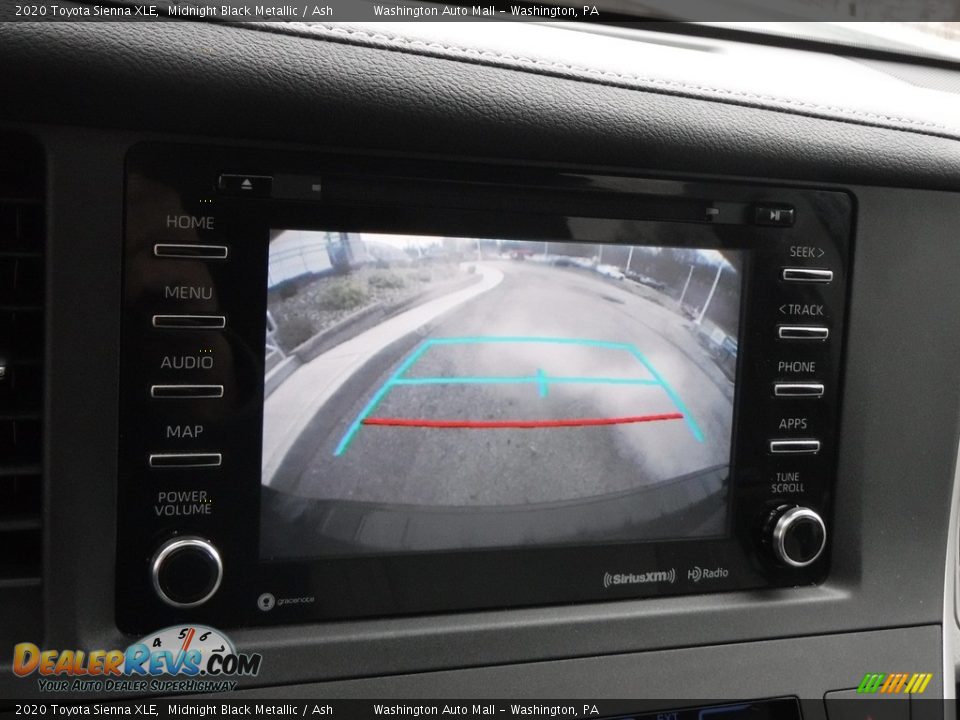 2020 Toyota Sienna XLE Midnight Black Metallic / Ash Photo #20