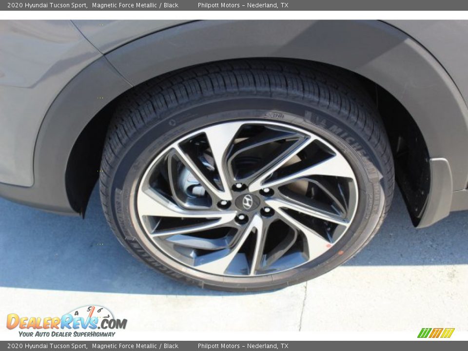 2020 Hyundai Tucson Sport Magnetic Force Metallic / Black Photo #5