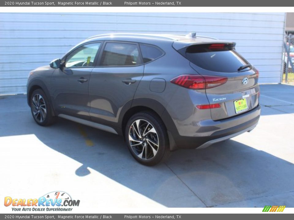 2020 Hyundai Tucson Sport Magnetic Force Metallic / Black Photo #6