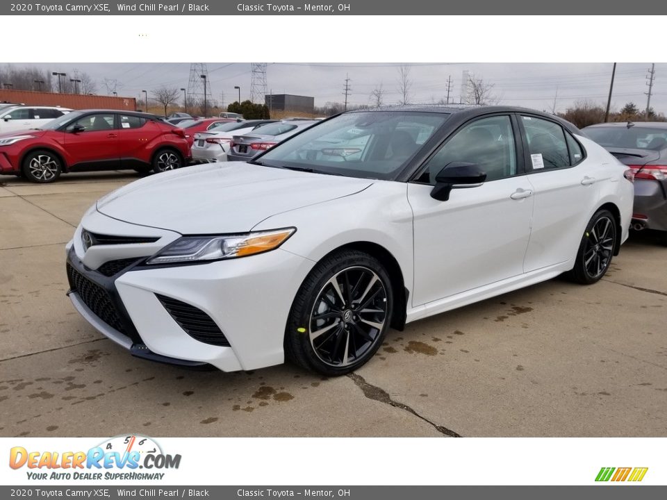 2020 Toyota Camry XSE Wind Chill Pearl / Black Photo #1
