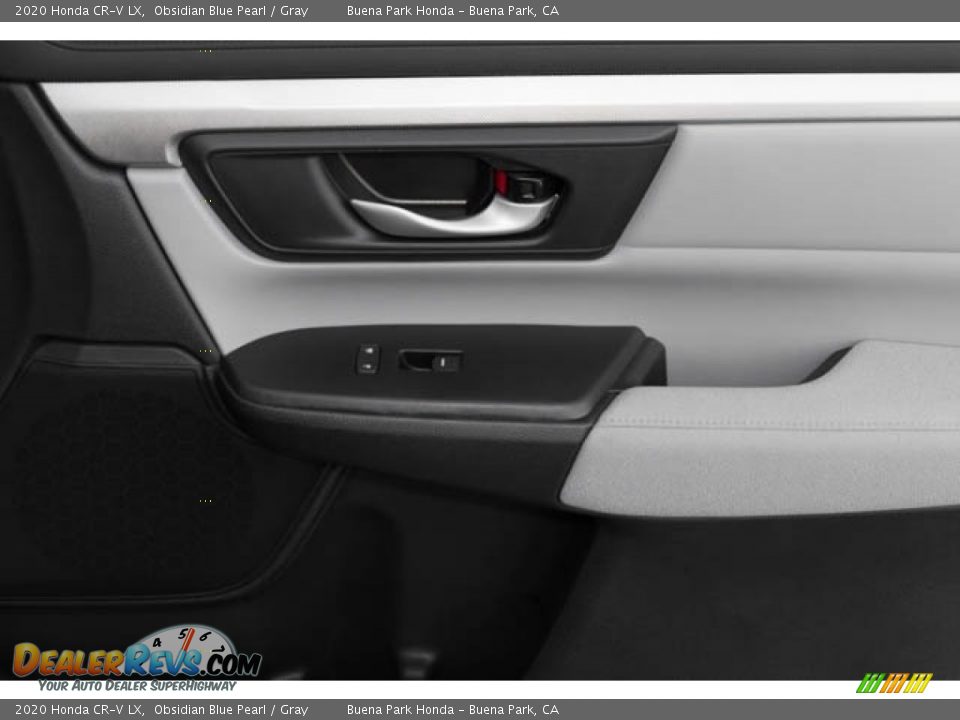 2020 Honda CR-V LX Obsidian Blue Pearl / Gray Photo #36
