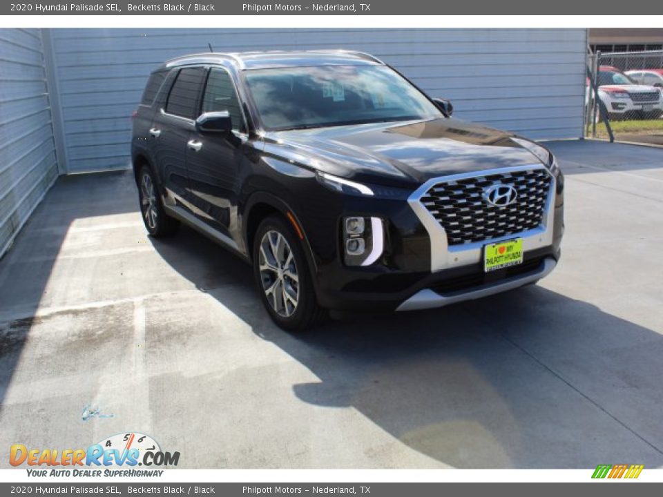 2020 Hyundai Palisade SEL Becketts Black / Black Photo #2