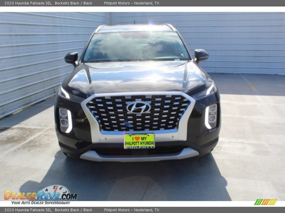 2020 Hyundai Palisade SEL Becketts Black / Black Photo #3