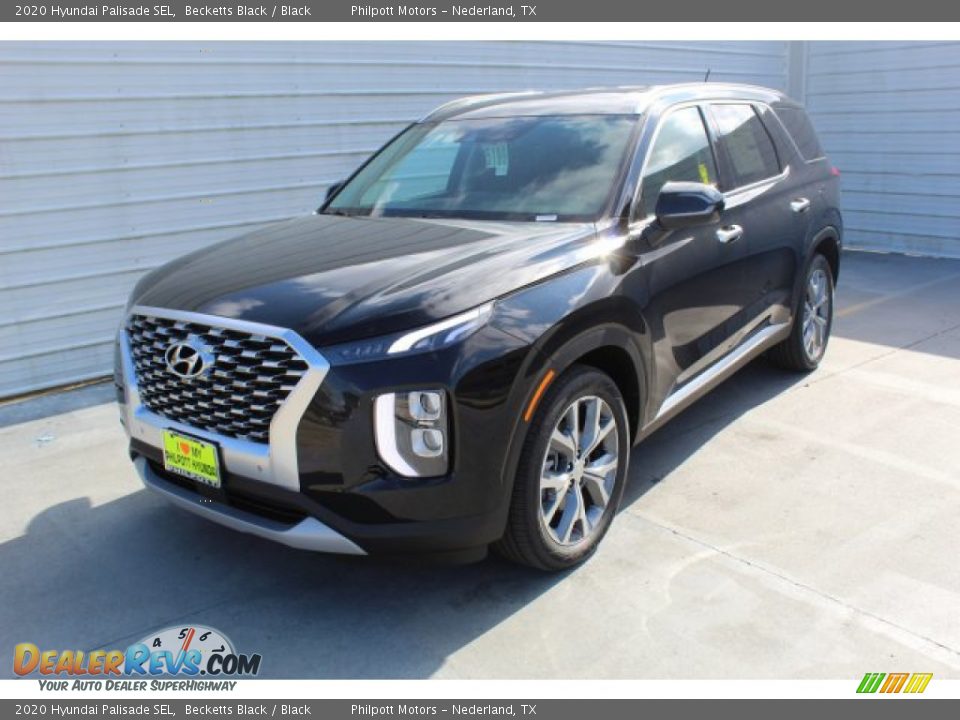 2020 Hyundai Palisade SEL Becketts Black / Black Photo #4
