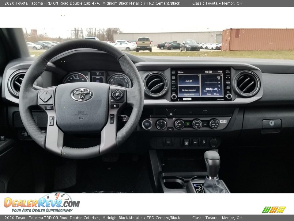 Dashboard of 2020 Toyota Tacoma TRD Off Road Double Cab 4x4 Photo #3