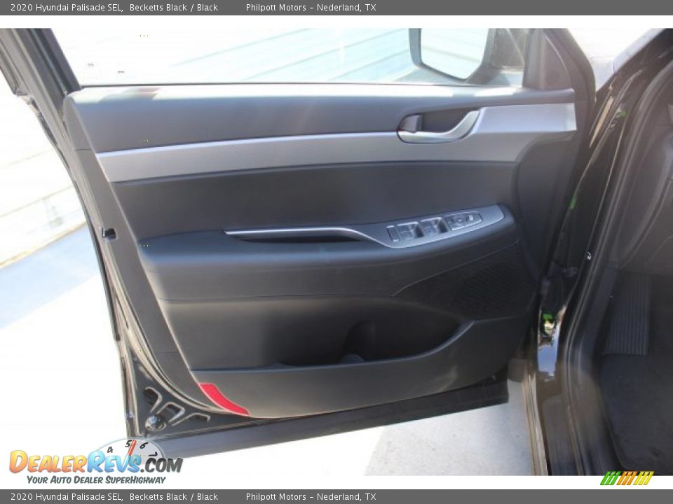 2020 Hyundai Palisade SEL Becketts Black / Black Photo #9