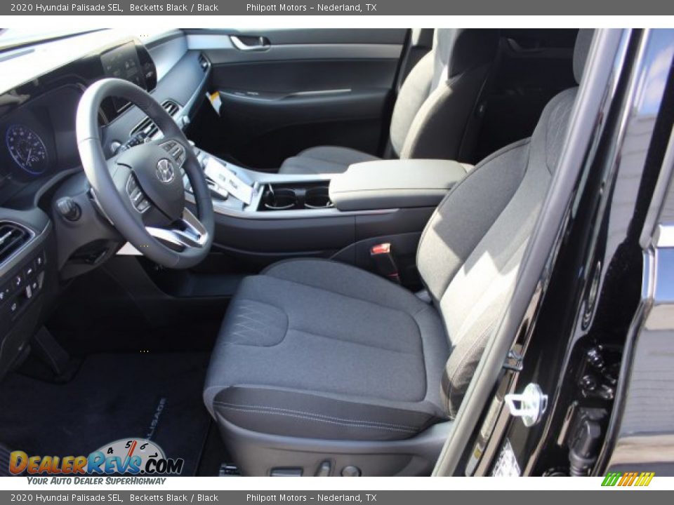 2020 Hyundai Palisade SEL Becketts Black / Black Photo #10