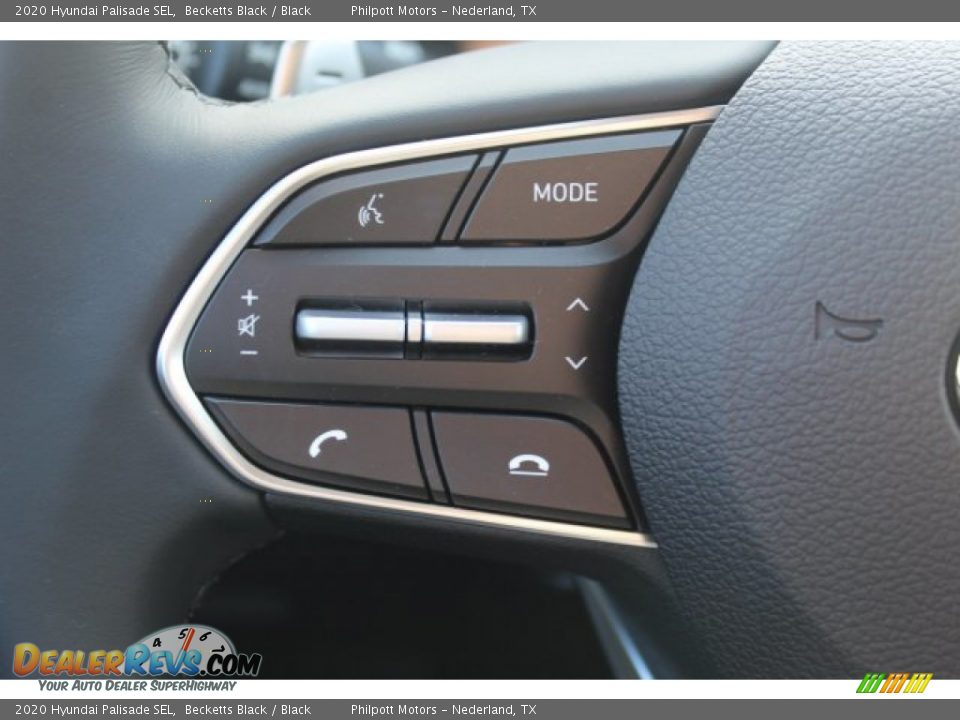2020 Hyundai Palisade SEL Becketts Black / Black Photo #11