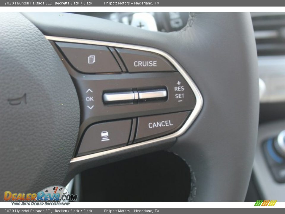 2020 Hyundai Palisade SEL Becketts Black / Black Photo #12