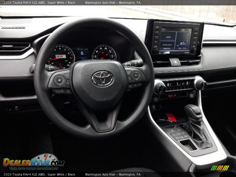 2020 Toyota RAV4 XLE AWD Super White / Black Photo #3