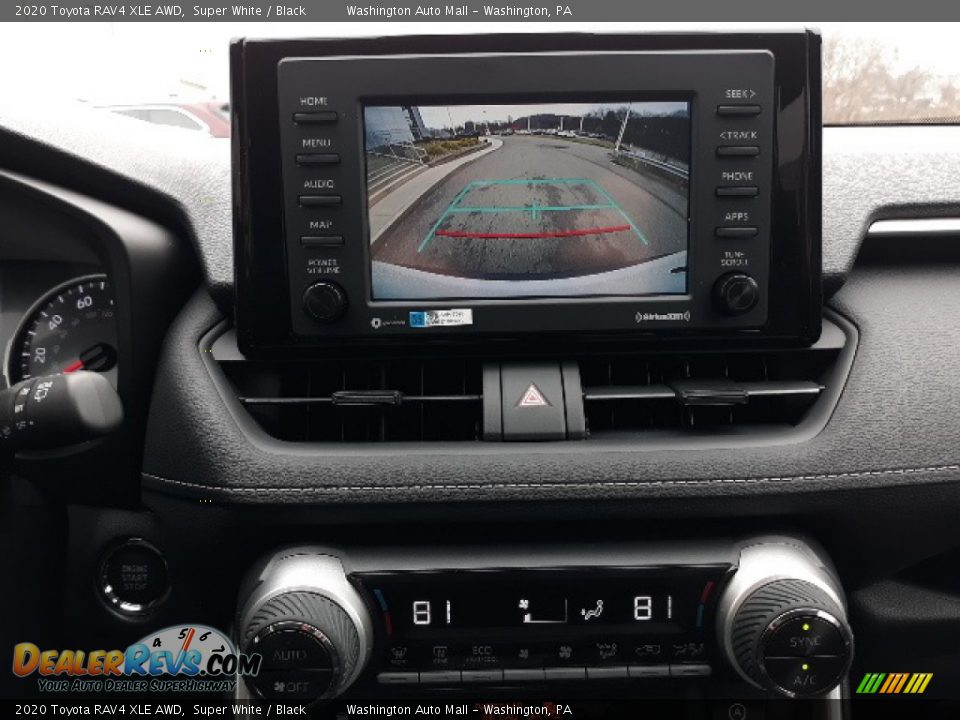 2020 Toyota RAV4 XLE AWD Super White / Black Photo #12