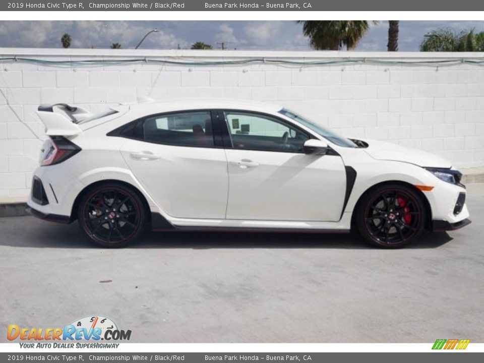 2019 Honda Civic Type R Championship White / Black/Red Photo #5