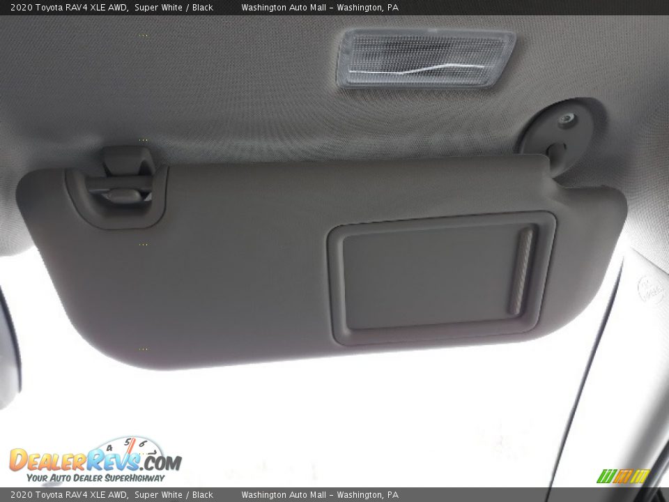 2020 Toyota RAV4 XLE AWD Super White / Black Photo #19