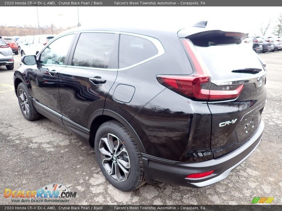 2020 Honda CR-V EX-L AWD Crystal Black Pearl / Black Photo #2