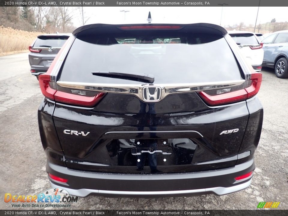 2020 Honda CR-V EX-L AWD Crystal Black Pearl / Black Photo #3