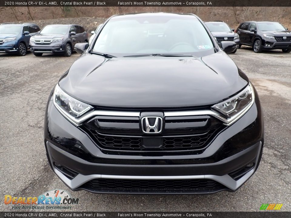 2020 Honda CR-V EX-L AWD Crystal Black Pearl / Black Photo #6