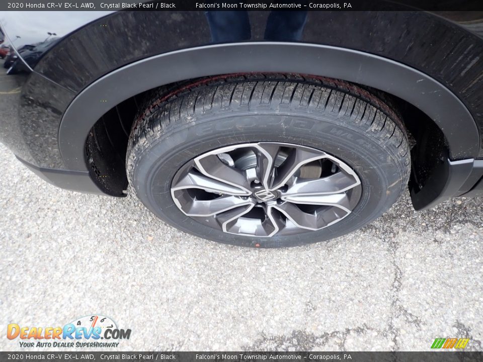 2020 Honda CR-V EX-L AWD Crystal Black Pearl / Black Photo #7