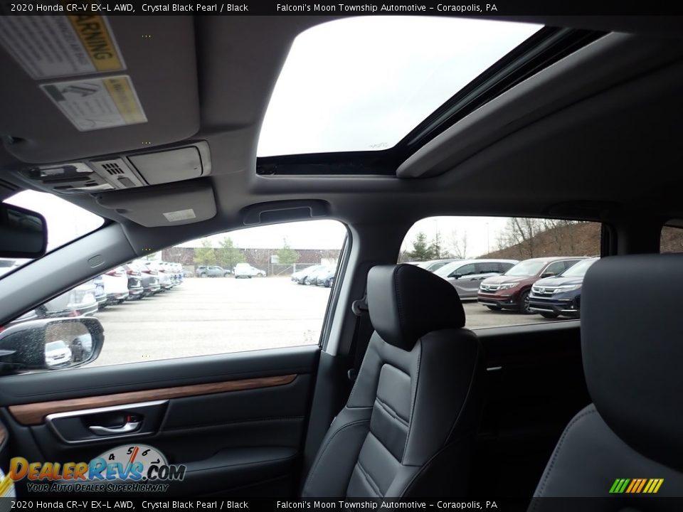 2020 Honda CR-V EX-L AWD Crystal Black Pearl / Black Photo #13