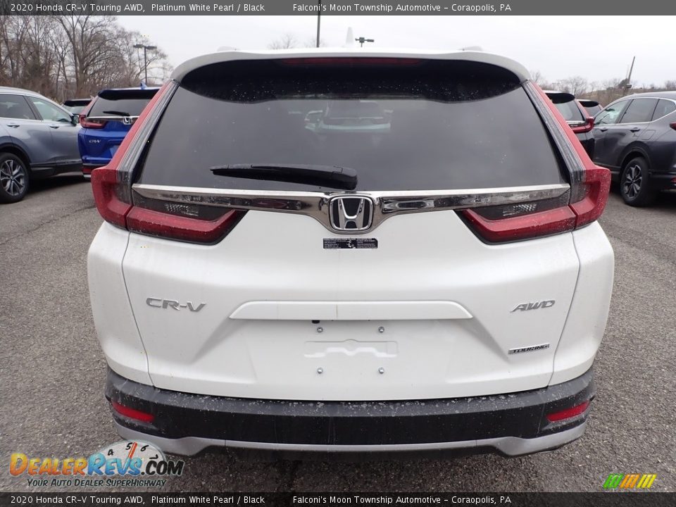 2020 Honda CR-V Touring AWD Platinum White Pearl / Black Photo #3