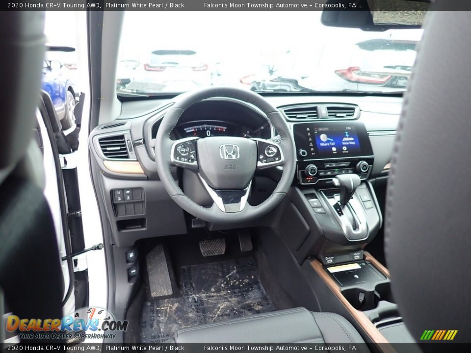 Front Seat of 2020 Honda CR-V Touring AWD Photo #10