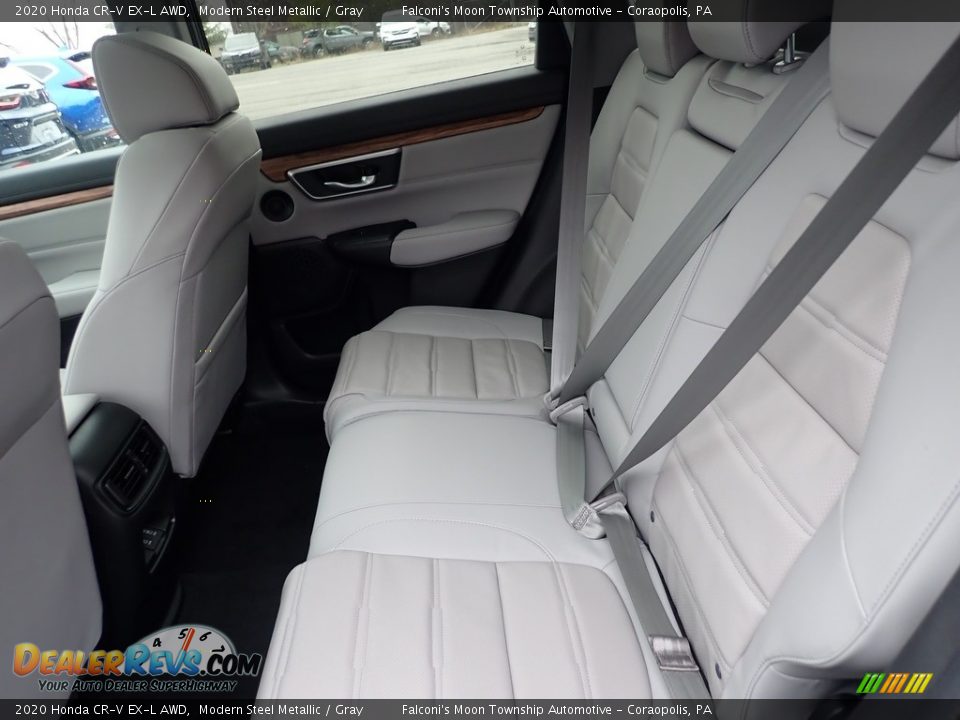 2020 Honda CR-V EX-L AWD Modern Steel Metallic / Gray Photo #9