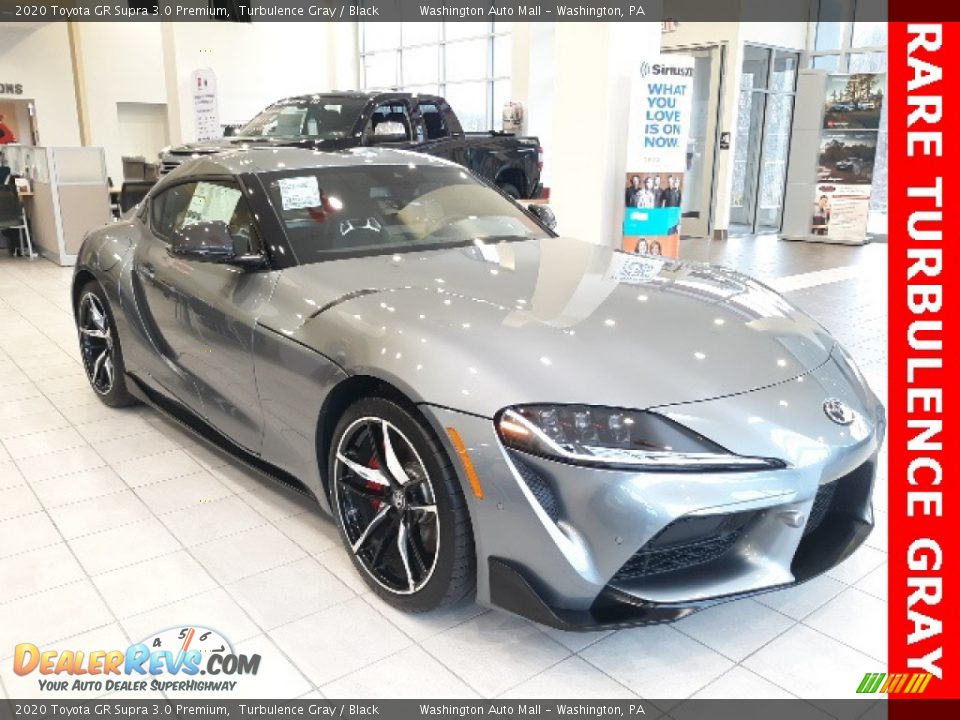 2020 Toyota GR Supra 3.0 Premium Turbulence Gray / Black Photo #1