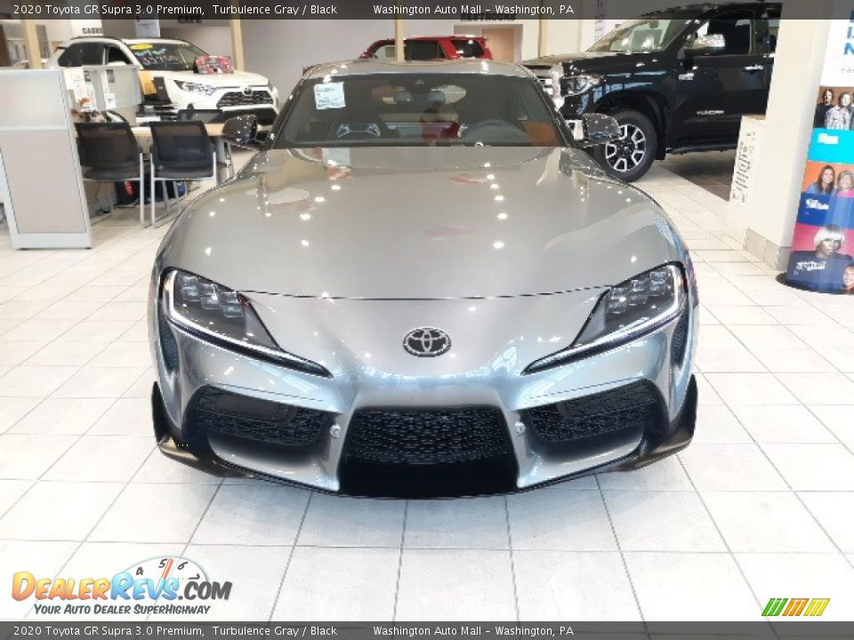 2020 Toyota GR Supra 3.0 Premium Turbulence Gray / Black Photo #8