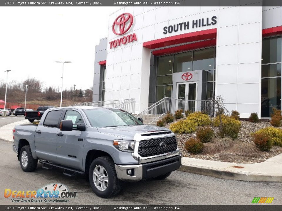 2020 Toyota Tundra SR5 CrewMax 4x4 Cement / Black Photo #1