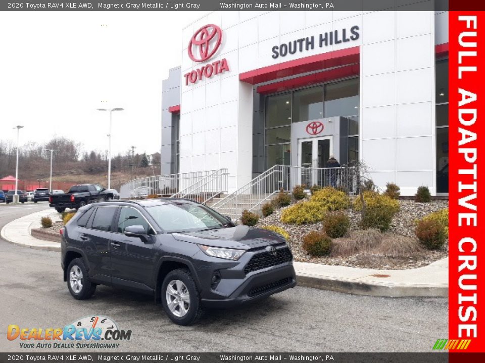 2020 Toyota RAV4 XLE AWD Magnetic Gray Metallic / Light Gray Photo #1