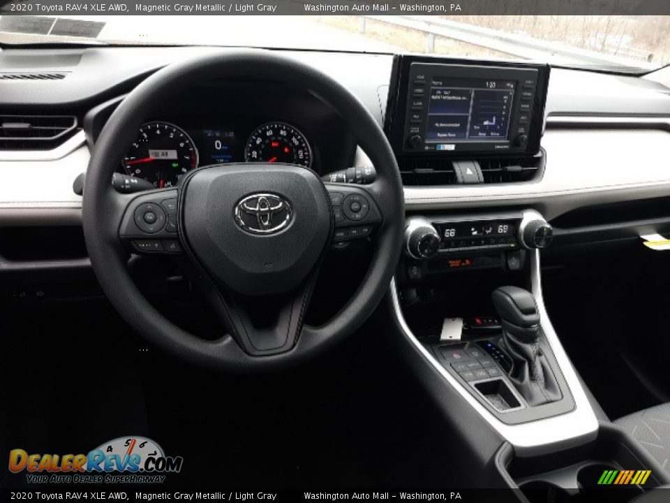2020 Toyota RAV4 XLE AWD Magnetic Gray Metallic / Light Gray Photo #3