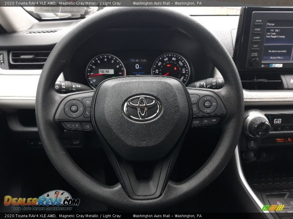 2020 Toyota RAV4 XLE AWD Magnetic Gray Metallic / Light Gray Photo #4