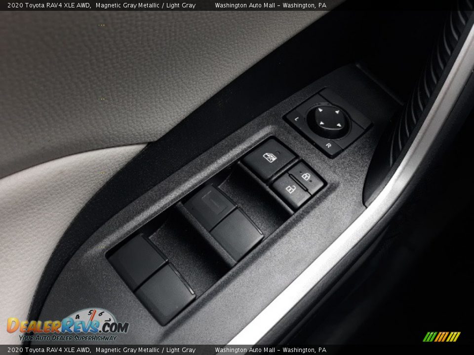 2020 Toyota RAV4 XLE AWD Magnetic Gray Metallic / Light Gray Photo #8