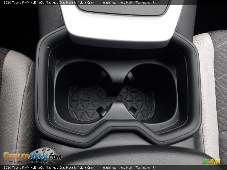 2020 Toyota RAV4 XLE AWD Magnetic Gray Metallic / Light Gray Photo #22