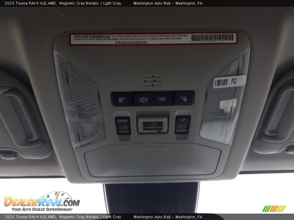 2020 Toyota RAV4 XLE AWD Magnetic Gray Metallic / Light Gray Photo #23