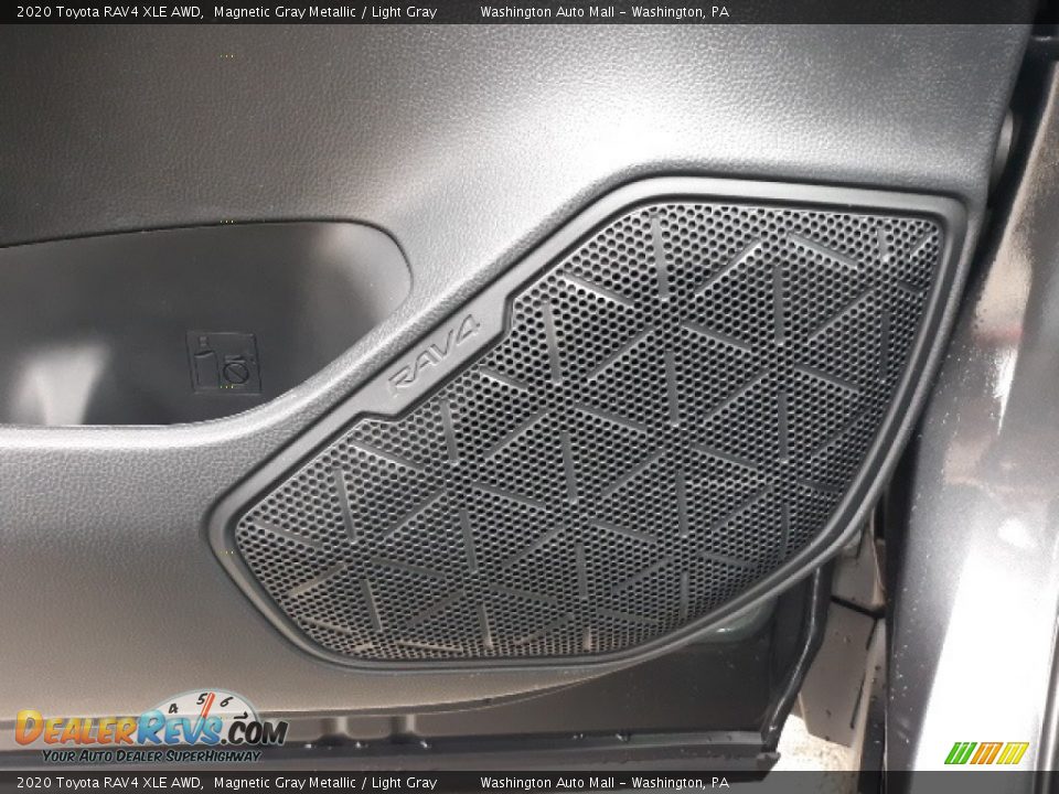 2020 Toyota RAV4 XLE AWD Magnetic Gray Metallic / Light Gray Photo #30