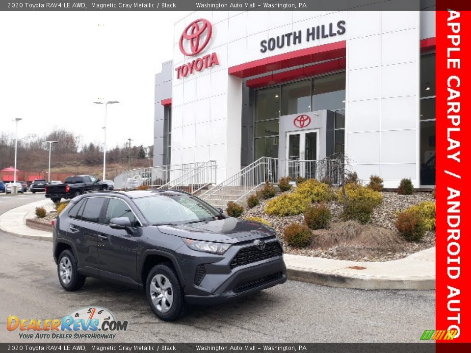 2020 Toyota RAV4 LE AWD Magnetic Gray Metallic / Black Photo #1