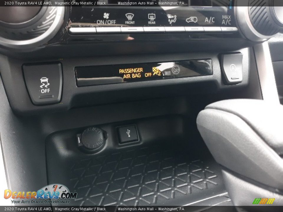 2020 Toyota RAV4 LE AWD Magnetic Gray Metallic / Black Photo #13