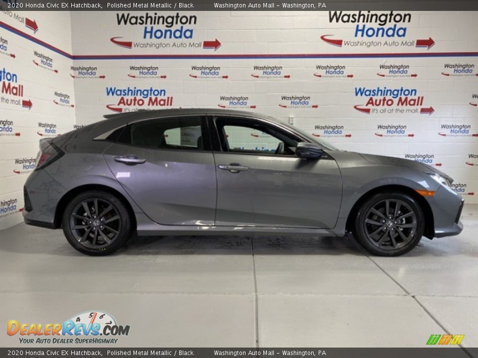 2020 Honda Civic EX Hatchback Polished Metal Metallic / Black Photo #1