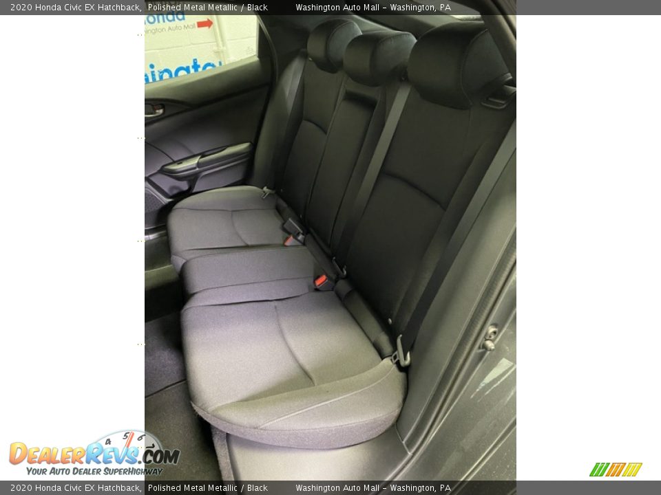 2020 Honda Civic EX Hatchback Polished Metal Metallic / Black Photo #17