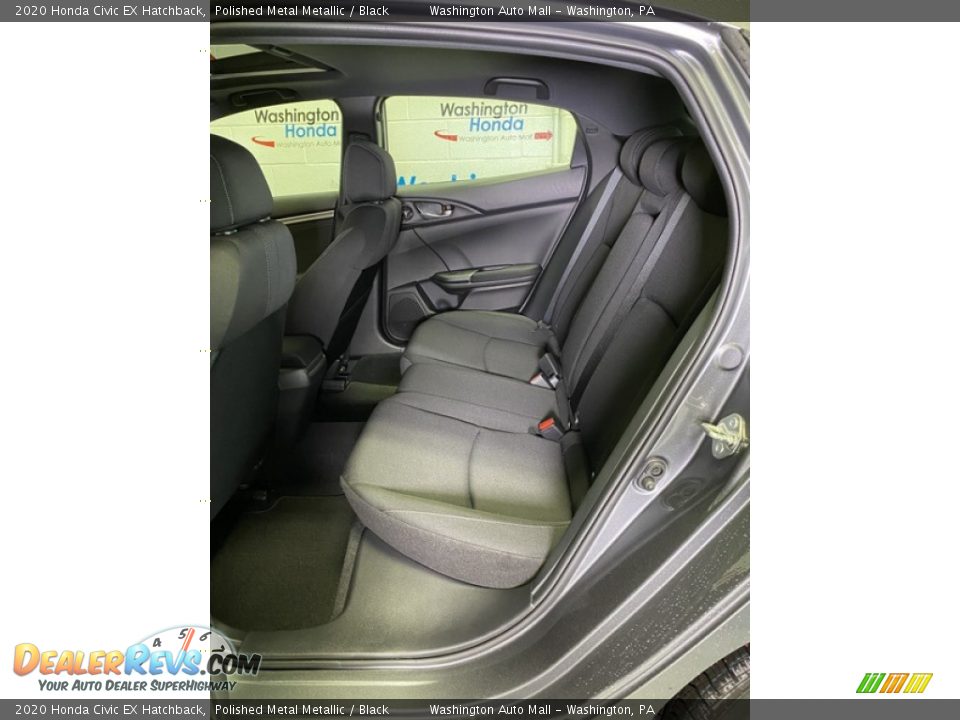 2020 Honda Civic EX Hatchback Polished Metal Metallic / Black Photo #18