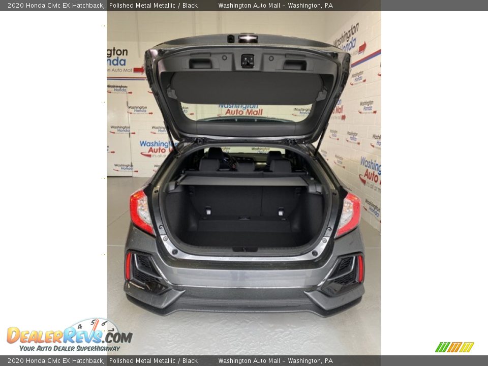 2020 Honda Civic EX Hatchback Polished Metal Metallic / Black Photo #19
