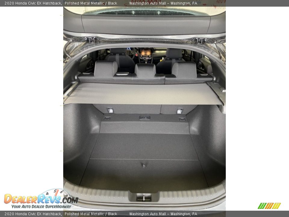 2020 Honda Civic EX Hatchback Polished Metal Metallic / Black Photo #20