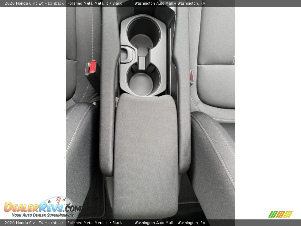 2020 Honda Civic EX Hatchback Polished Metal Metallic / Black Photo #28