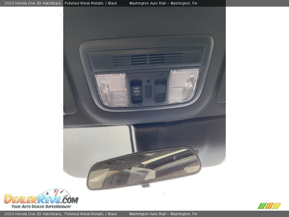 2020 Honda Civic EX Hatchback Polished Metal Metallic / Black Photo #33